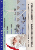 Carte d'identit&eacute; humoristique du P&egrave;re No&euml;l
